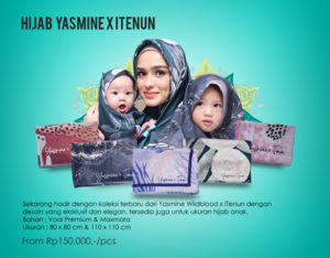 Kerudung segi empat terbaru