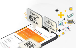deposito online bunga 6%