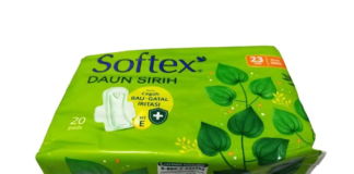 softex daun sirih 29 cm